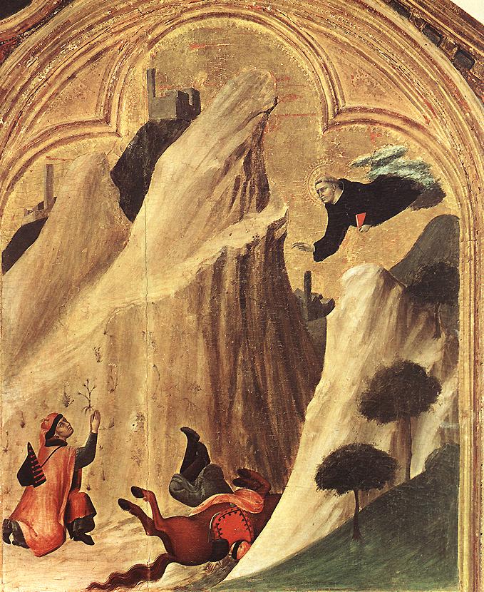 Blessed Agostino Novello Altarpiece Detalle 3 Martini — Simone Martini