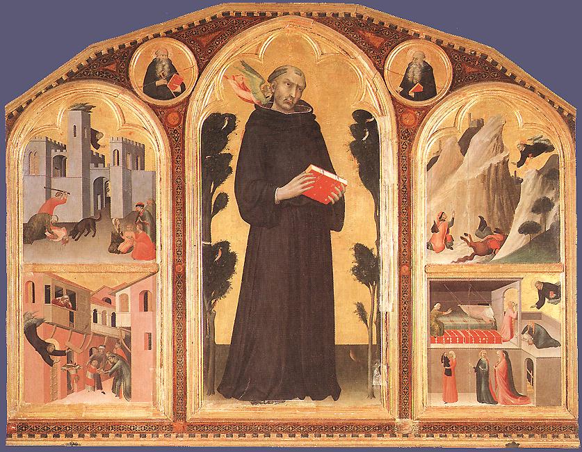 Blessed Agostino Novello Altarpiece Martini — Simone Martini