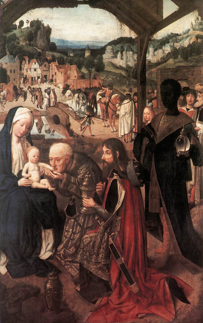 Adoracion De Magi Geertgen — Sint Jans Geertgen