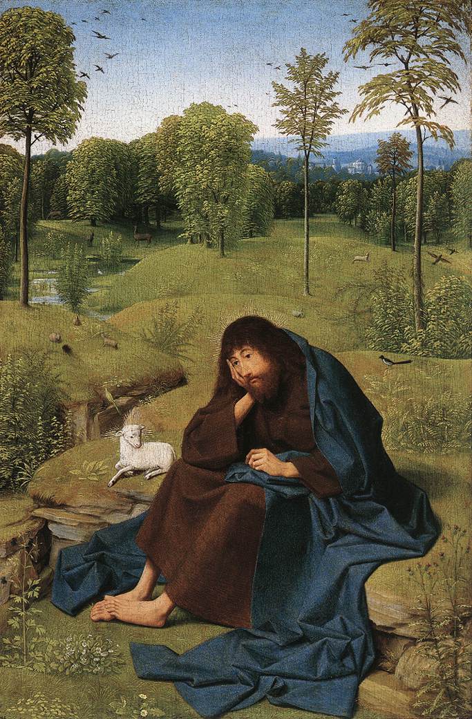 John Baptist En Wilderness Geertgen — Sint Jans Geertgen
