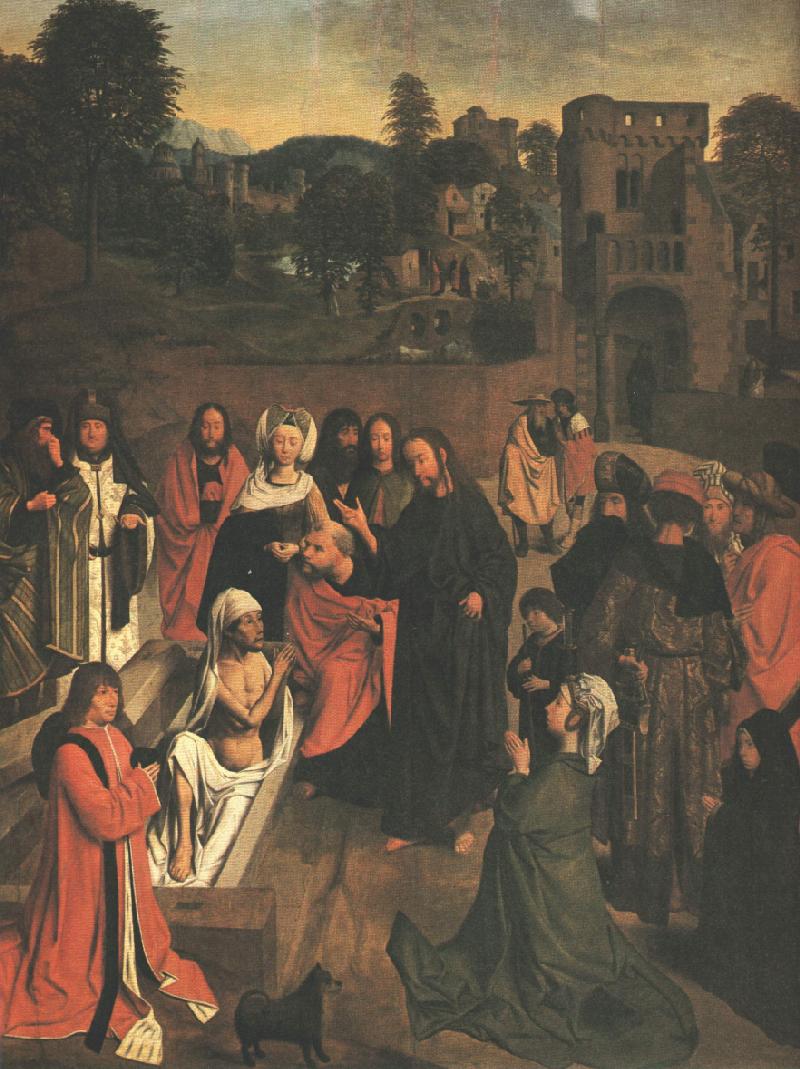 Resucitando De Lazarus Geertgen — Sint Jans Geertgen