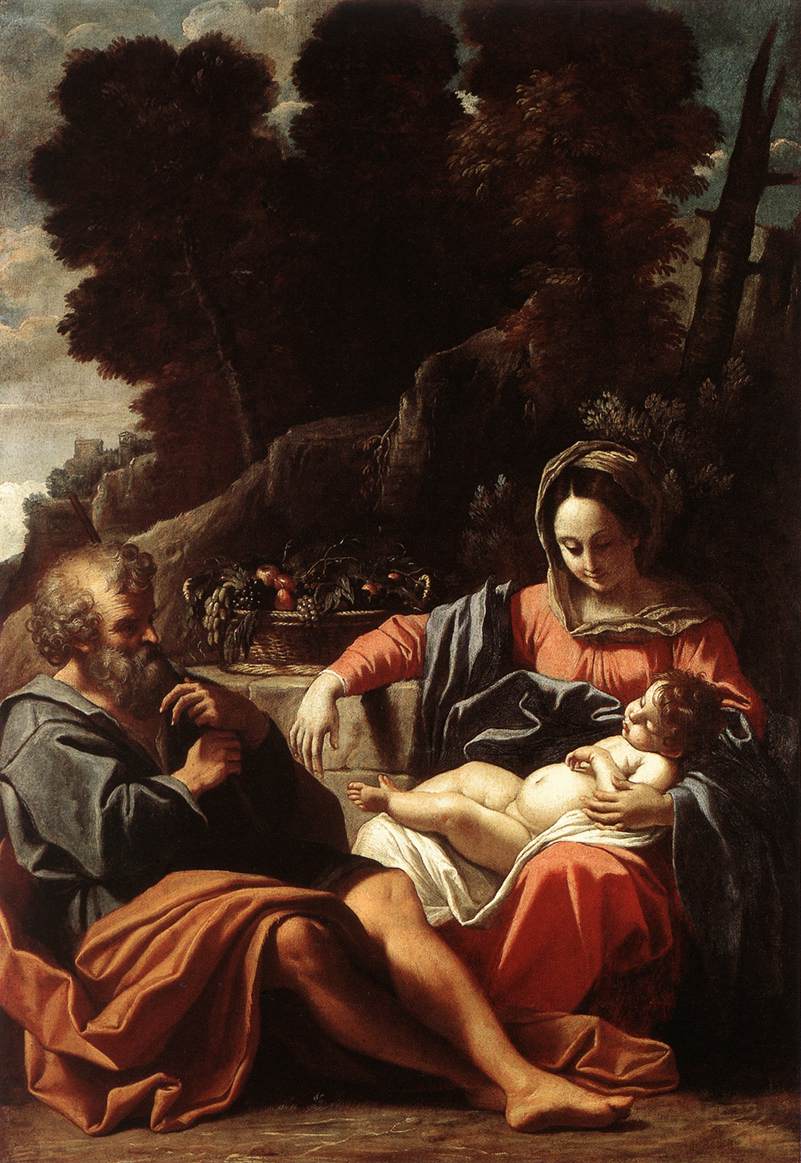 Sagrado Family Badalocchio — Sisto Badalocchio