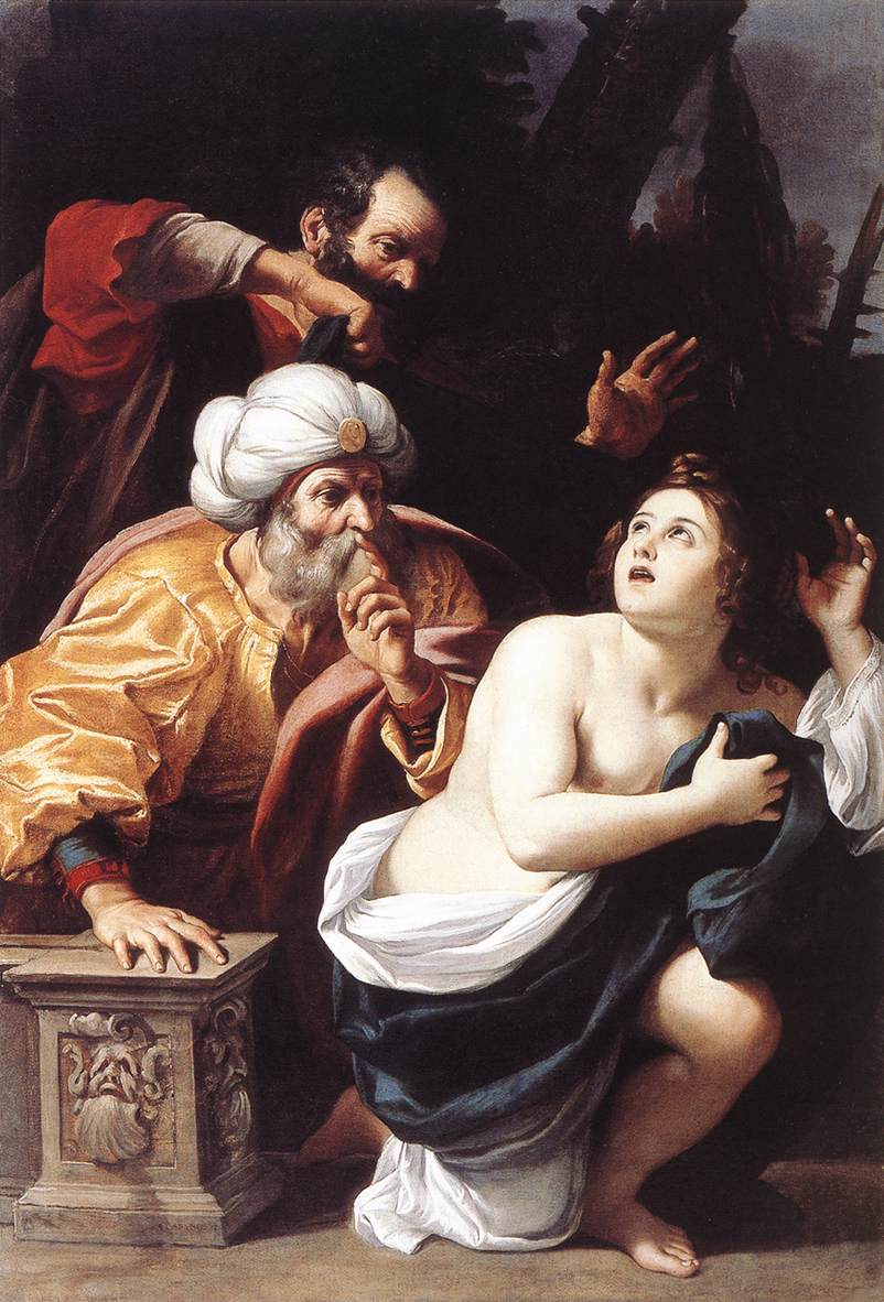 Susanna Y Elders Badalocchio — Sisto Badalocchio