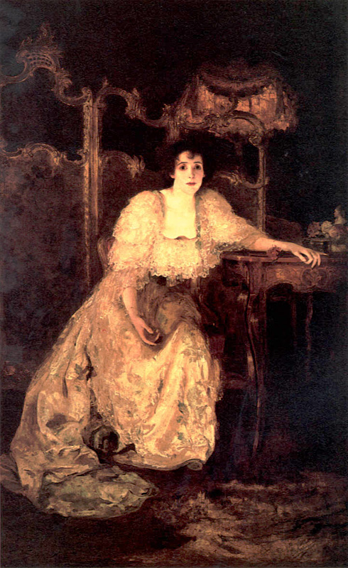 Retrato De Dama Solomon — Solomon Joseph Solomon