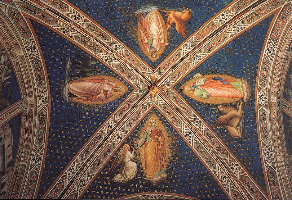 Four Evangelists Aretino — Spinello Aretino