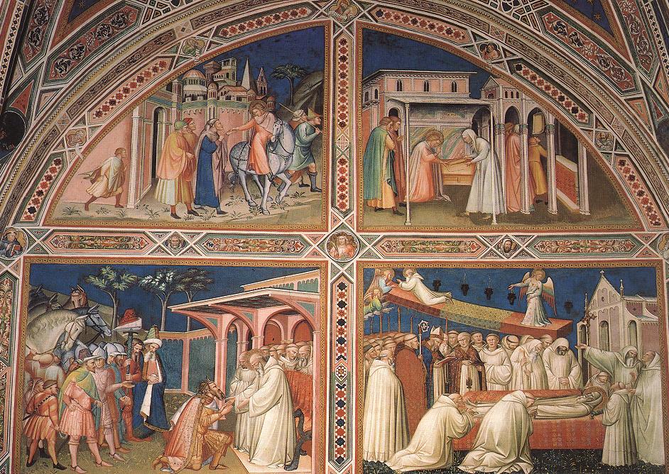 Stories De Legend De San Benedict Aretino — Spinello Aretino