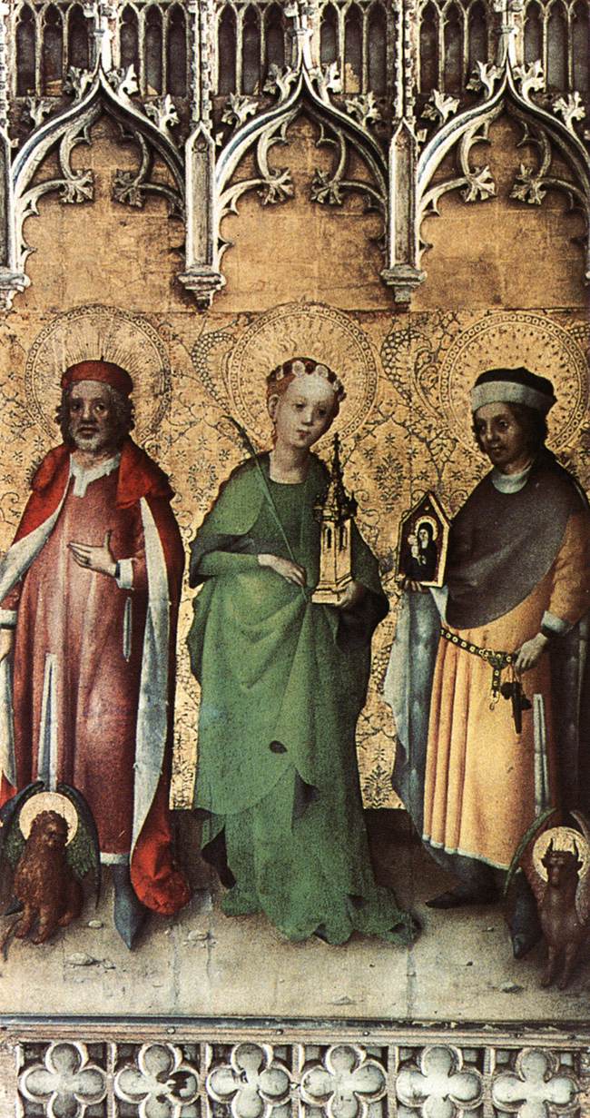 Sts Mark Barbara Y Luke Lochner — Stephan Lochner