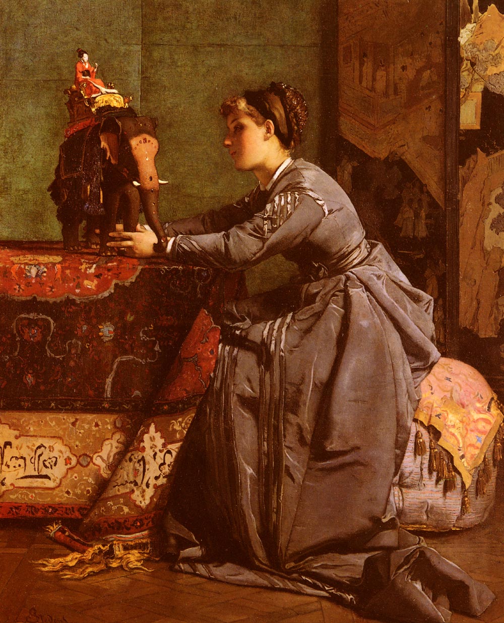 India En Paris Exotic Curio Alfred — Stevens Alfred