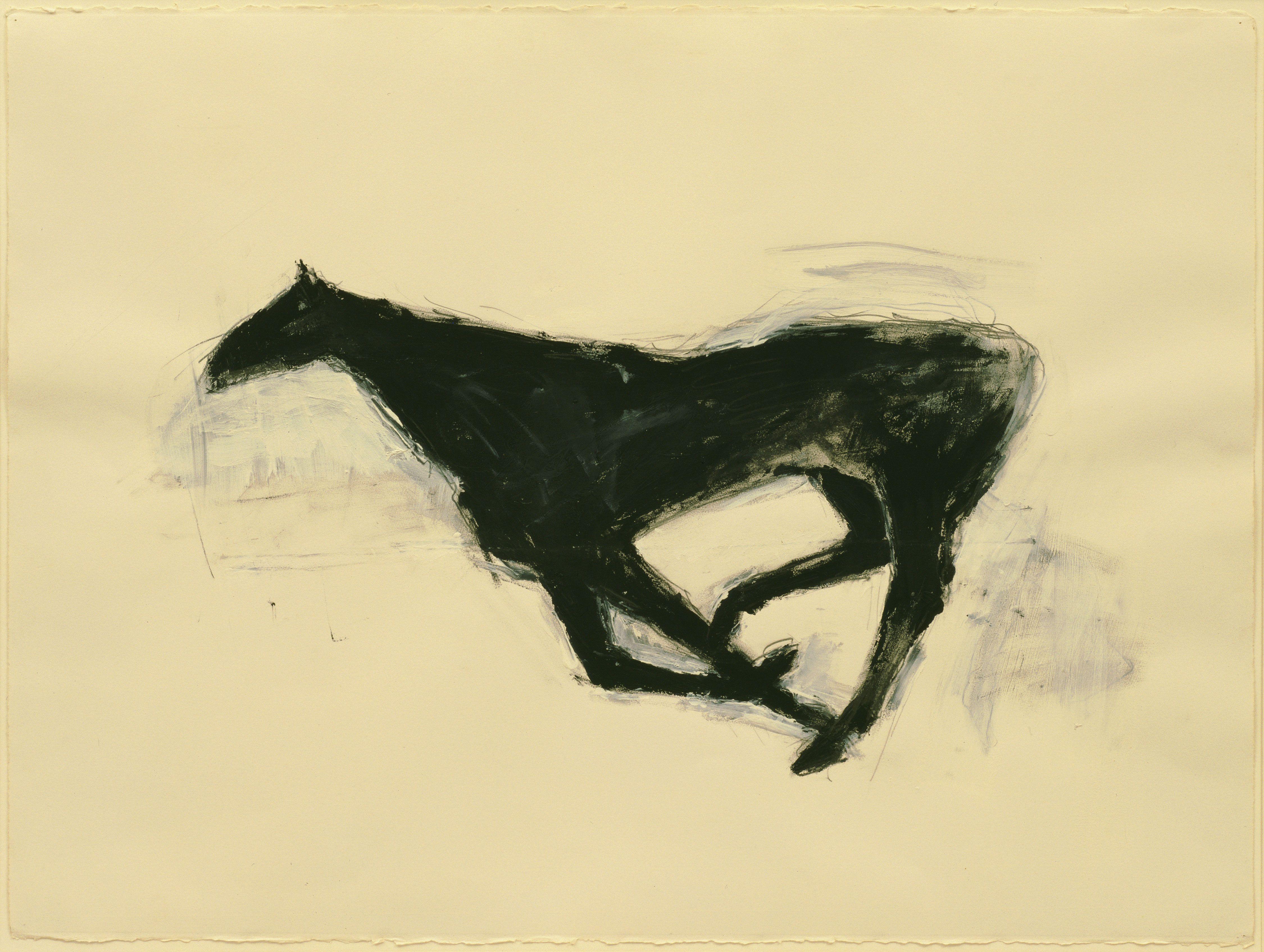 Untitled Dibujo No 41 Rothenberg — Susan Rothenberg