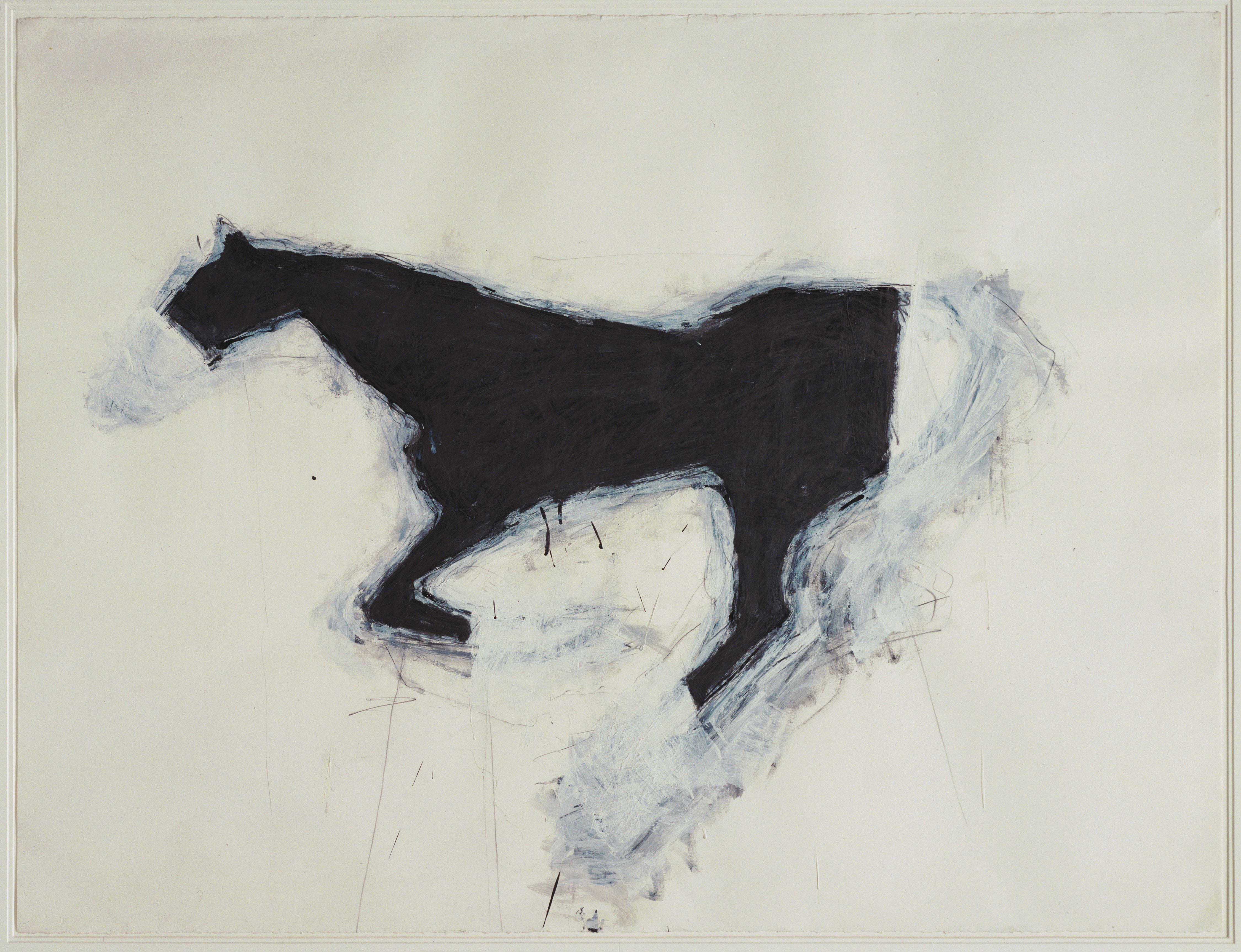 Untitled Dibujo No 44 Rothenberg — Susan Rothenberg