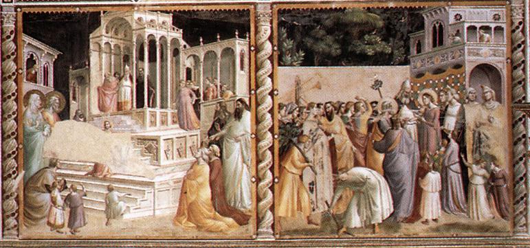 Life De Virgen Detalle 3 Gaddi — Taddeo Gaddi