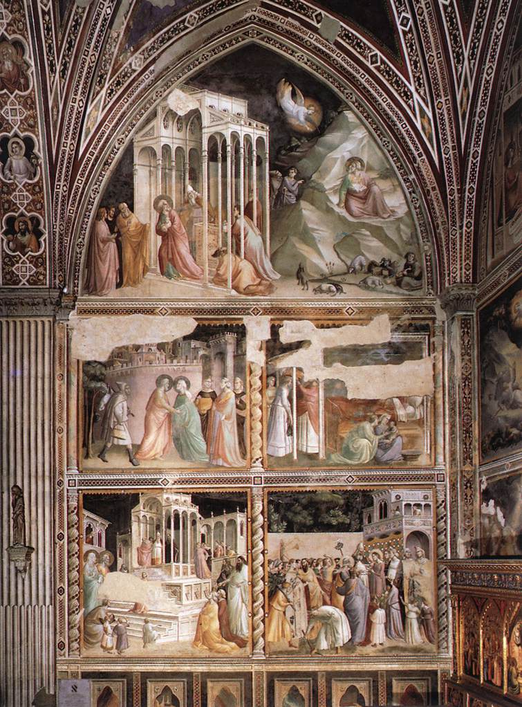 Life De Virgen Gaddi — Taddeo Gaddi
