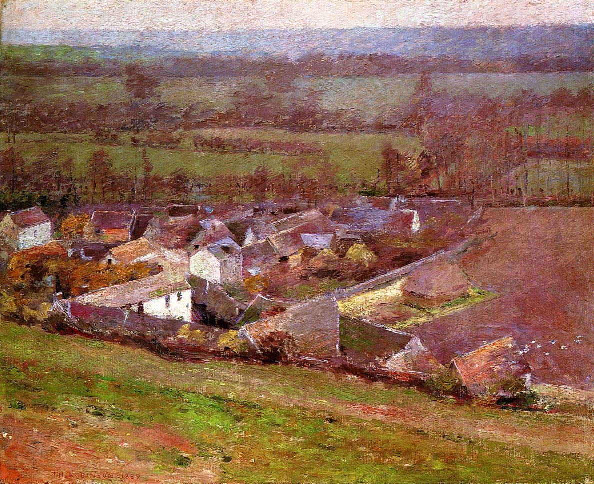 Pajaros Eye Vista Giverny Robinson — Theodore Robinson