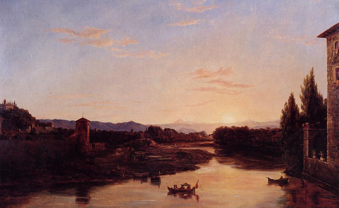 Atardecer Sobre Arno Cole — Thomas Cole