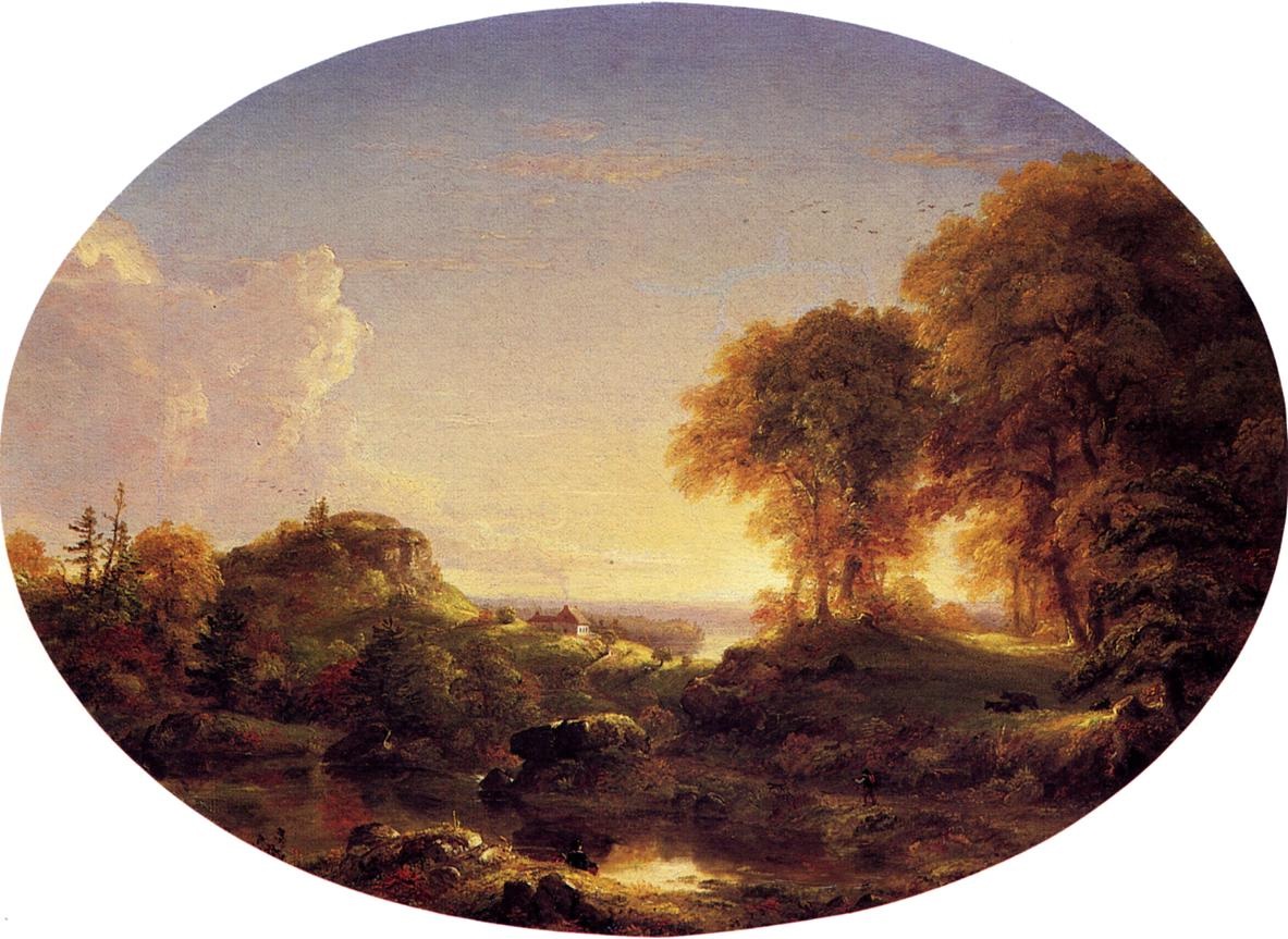 Catskill Paisaje Cole — Thomas Cole