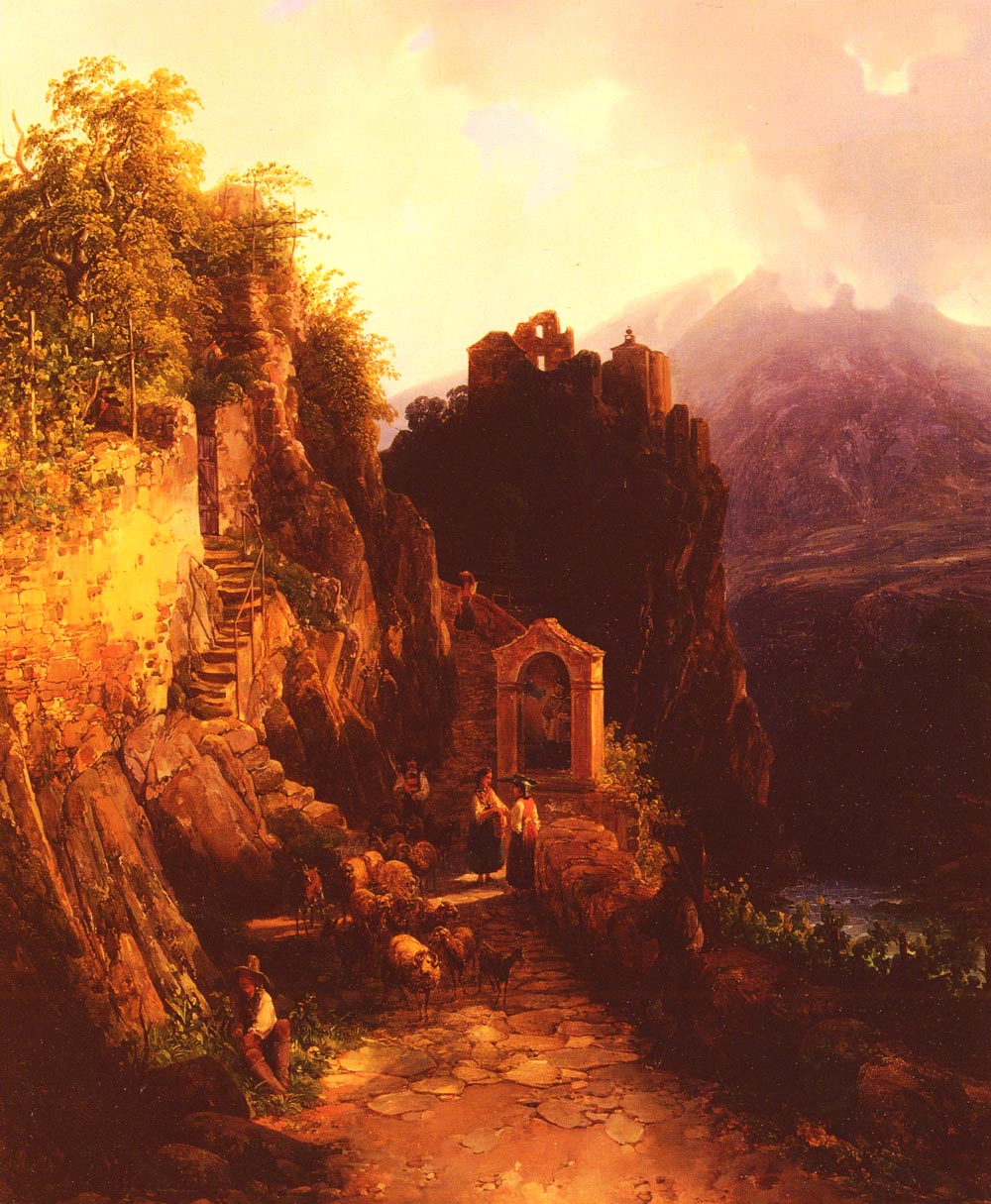 Alpine Paisaje Ender — Thomas Ender