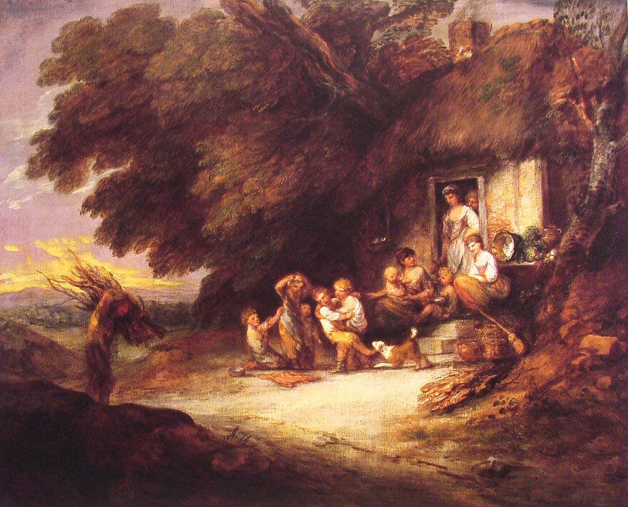 Cottage Puerta Gainsborough — Thomas Gainsborough