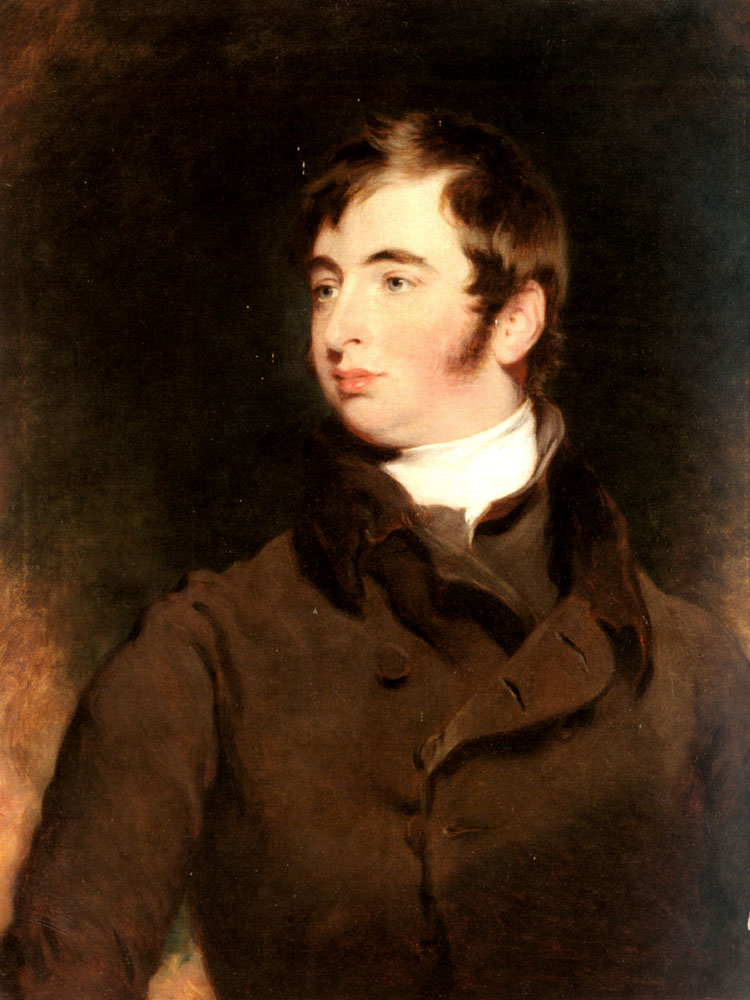 Retrato De George Charles Pratt Earl De Brecknock Lawrence — Thomas Lawrence