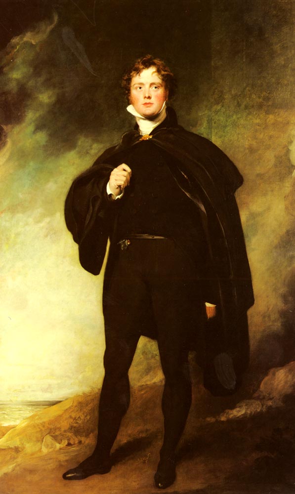 Retrato De George Nugent Grenville Lord Nugent Lawrence — Thomas Lawrence