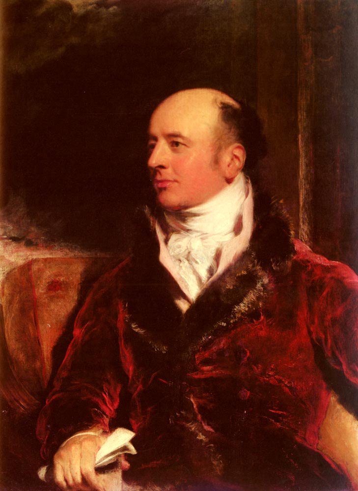 Retrato De James Perry Lawrence — Thomas Lawrence