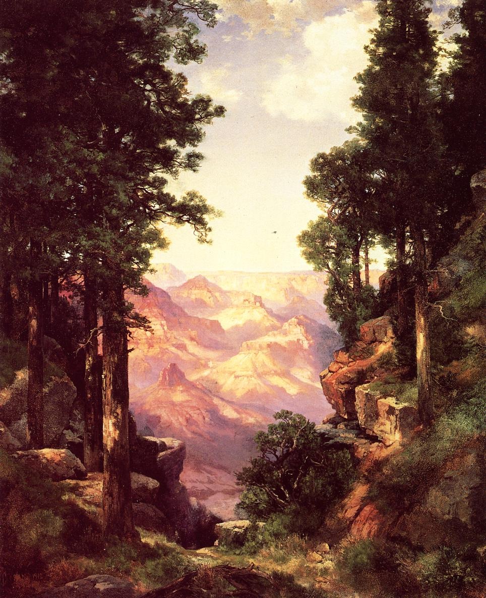 Gran Cañón (El Grand Canyon), David Hockney