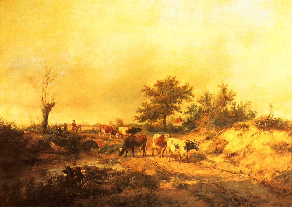 Cerca De Canterbury Chico Sobre Donkey Cooper — Thomas Sidney Cooper
