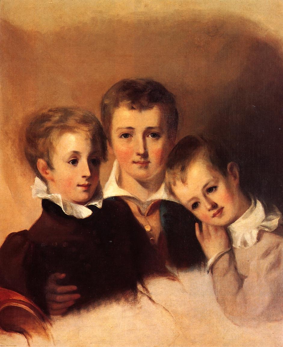 Retrato De Howell Boys Sully — Thomas Sully