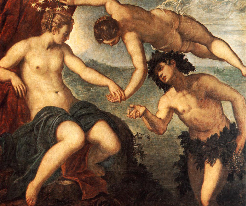 Ariadne Venus Y Bacchus Tintoretto — Tintoretto