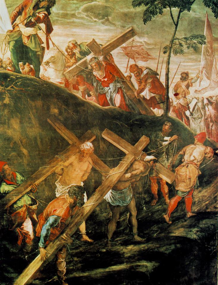 Ascent Hacia Calvary Tintoretto — Tintoretto