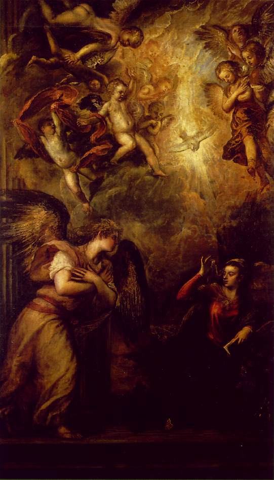 Anunciacion Tiziano — Tiziano