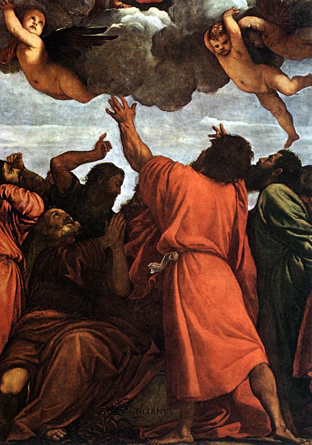 Asuncion De Virgen Detalle 4 Tiziano — Tiziano