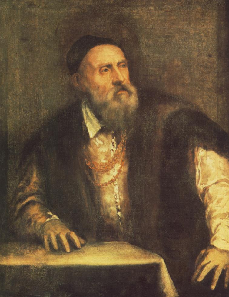 Autorretrato — Tiziano