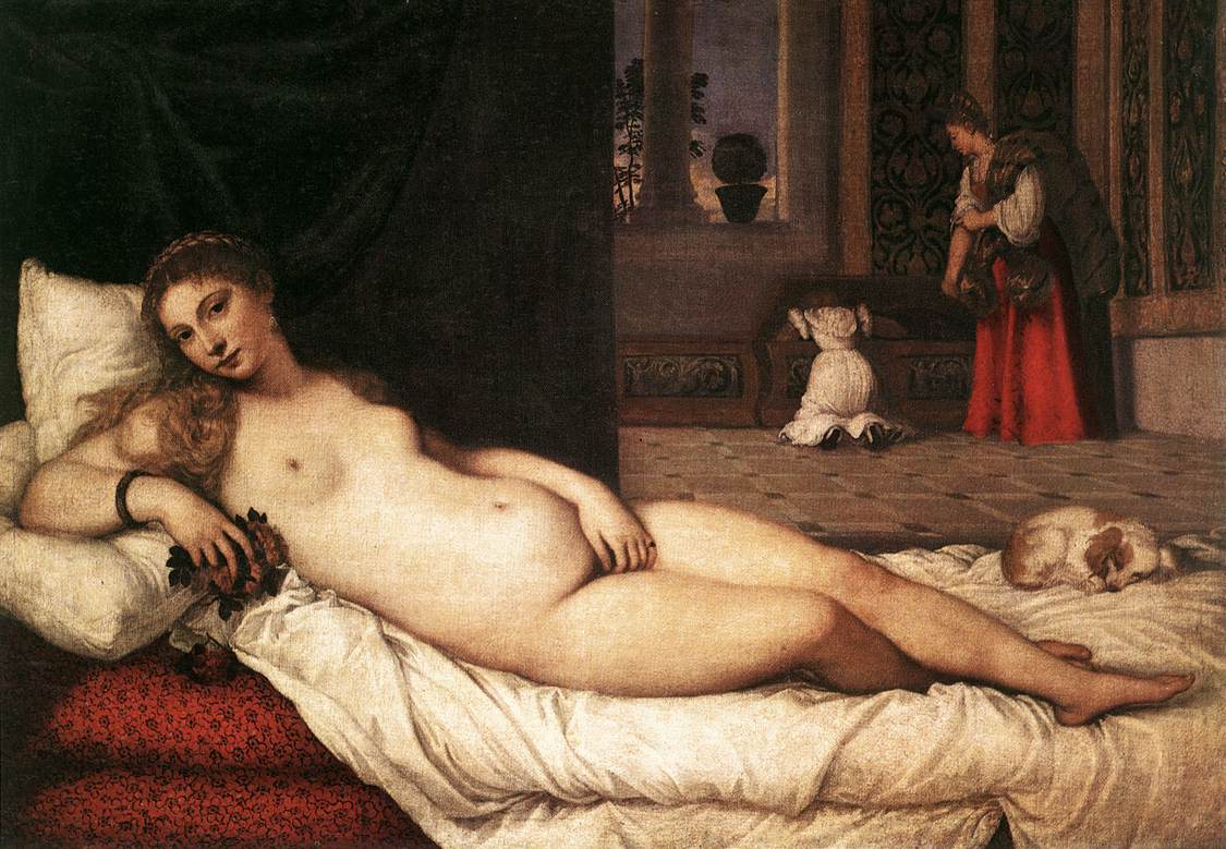 La Venus de Urbino, Tiziano