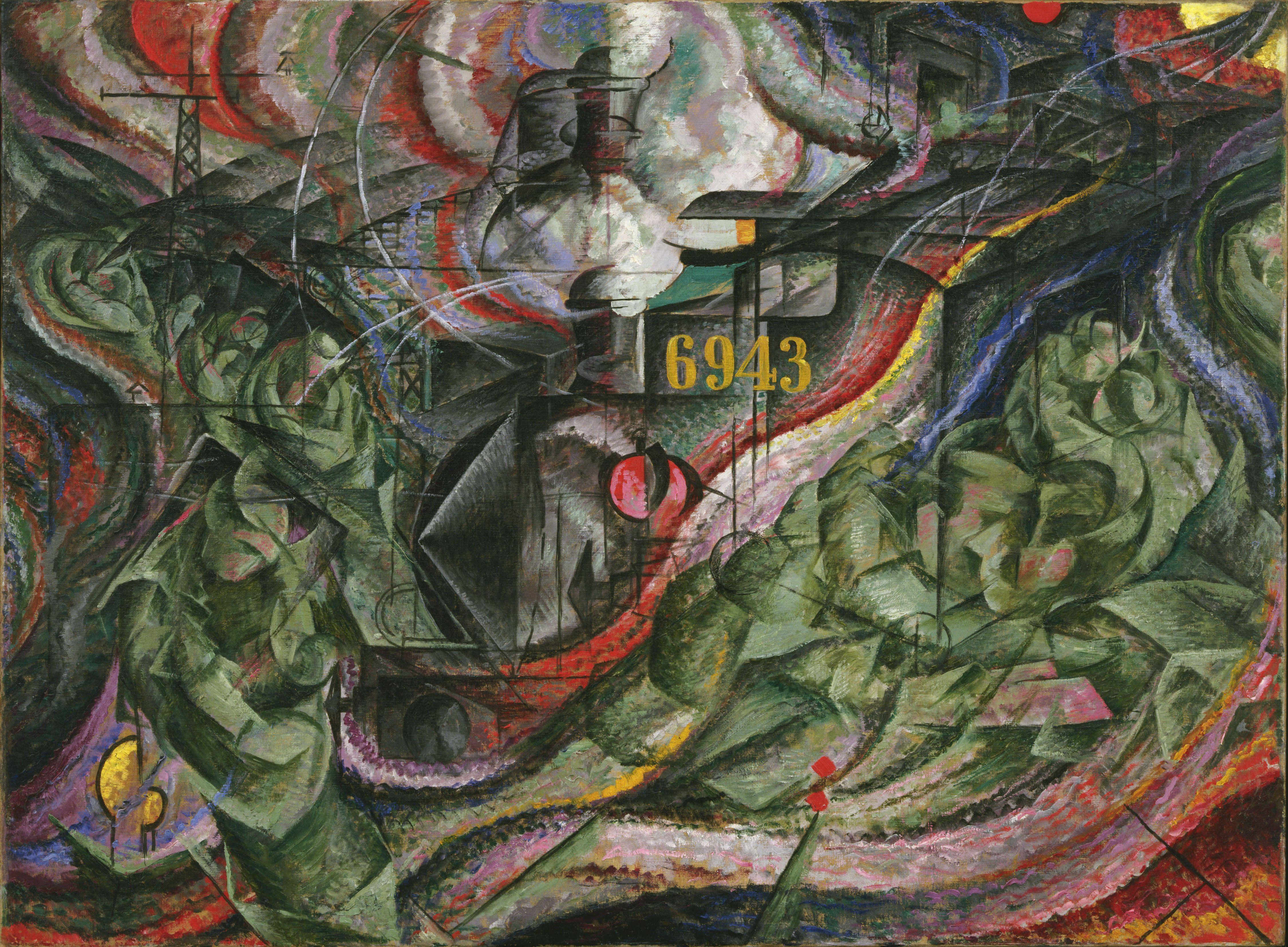 States De Mind I Farewells Boccioni — Umberto Boccioni