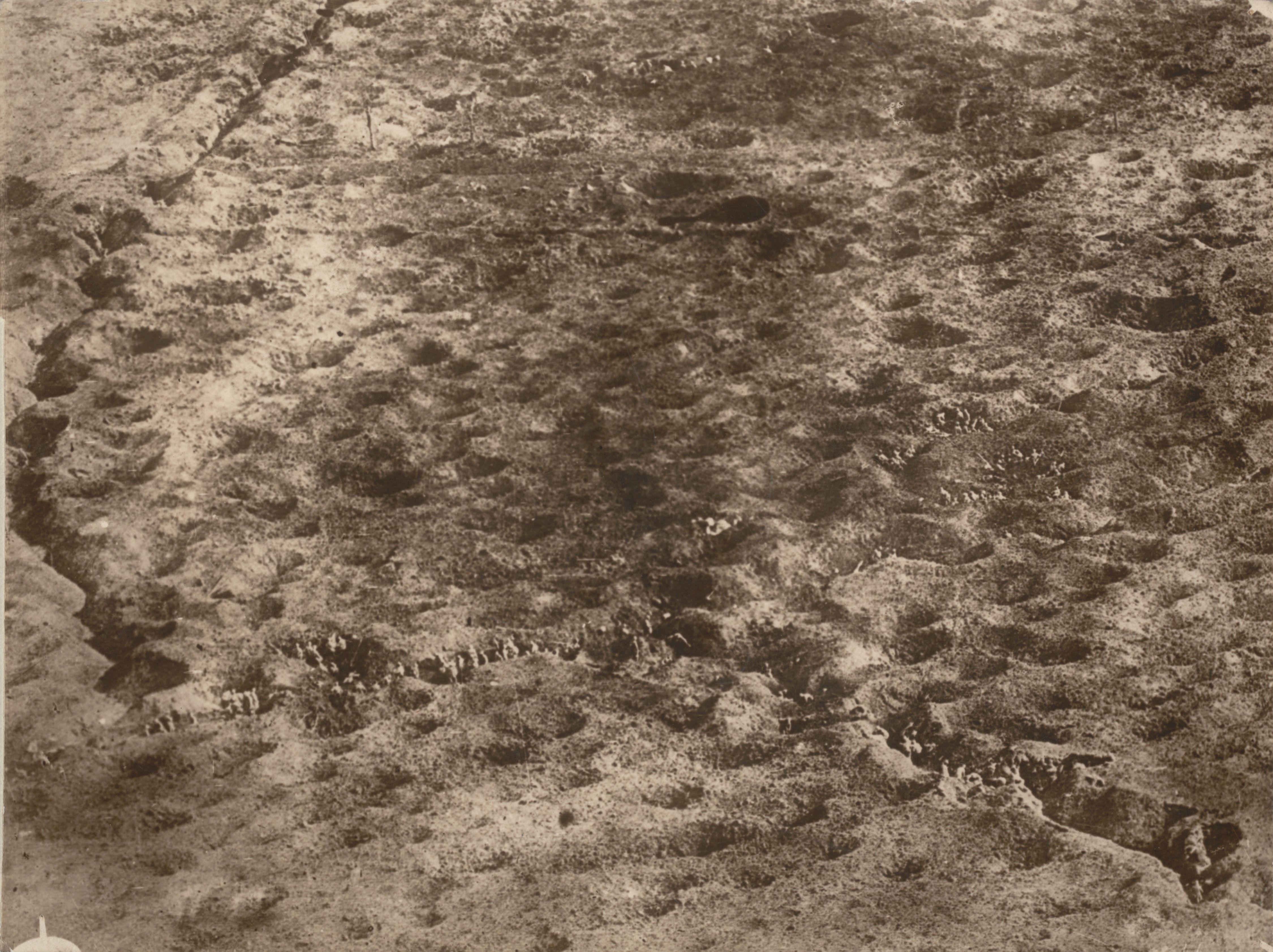 Aerial Reconnaissance Photograph World War I Photographer — Unknown Photographer