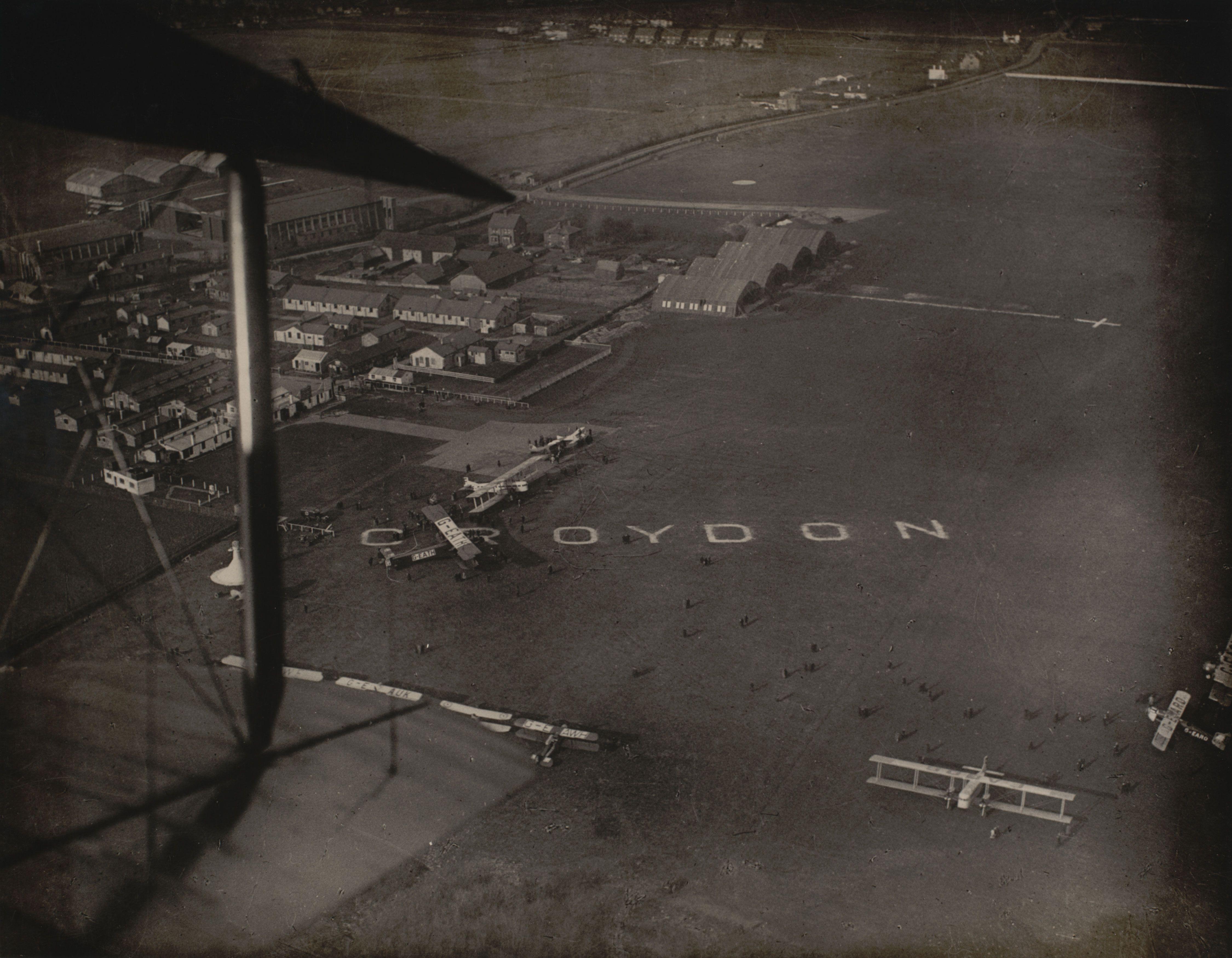 London Terminal Aerodrome Croydon Photographer — Unknown Photographer