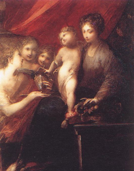 Virgen De Compote Dish Castello — Valerio Castello