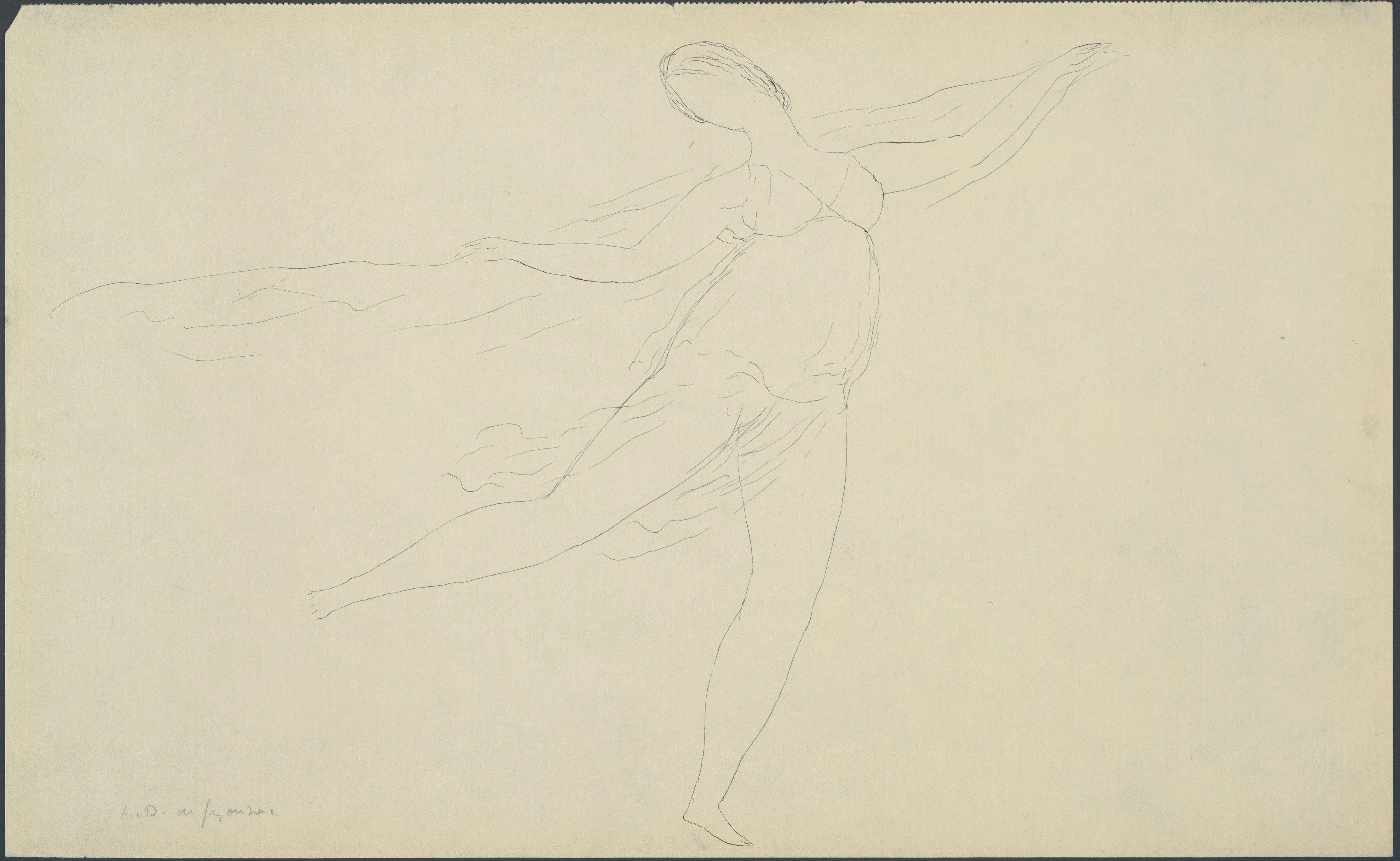 Andre Dunoyer De Segonzac Souvenir De Isadora Artists — Various Artists