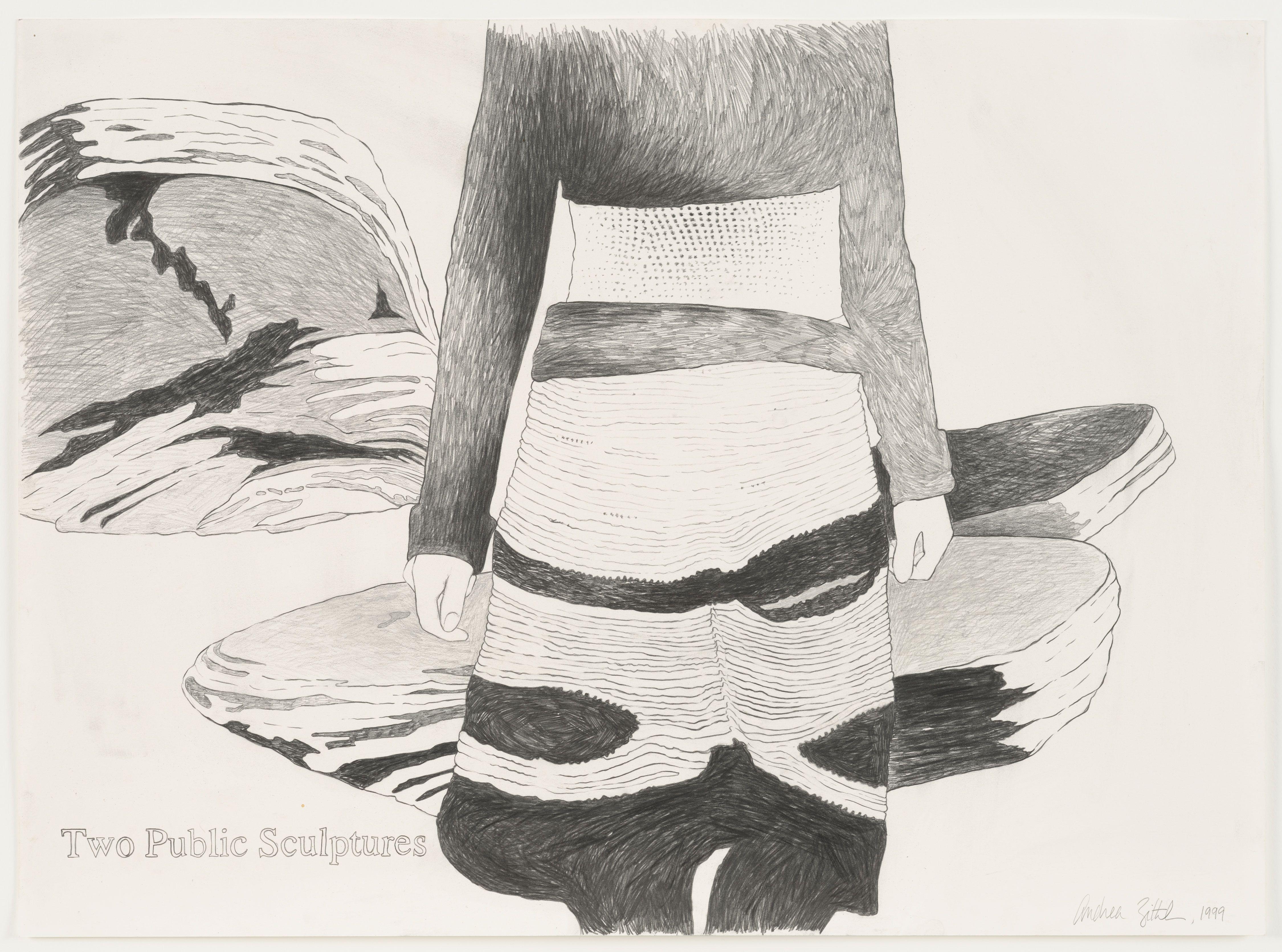 Andrea Zittel Two Public Sculptures Artists — Various Artists