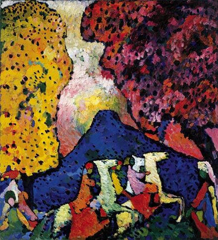 Bleu Montagne Kandinsky — Vassily Kandinsky