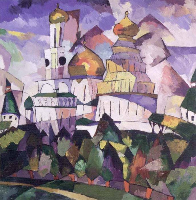 Churches Nuevo Jerusalem Kandinsky — Vassily Kandinsky