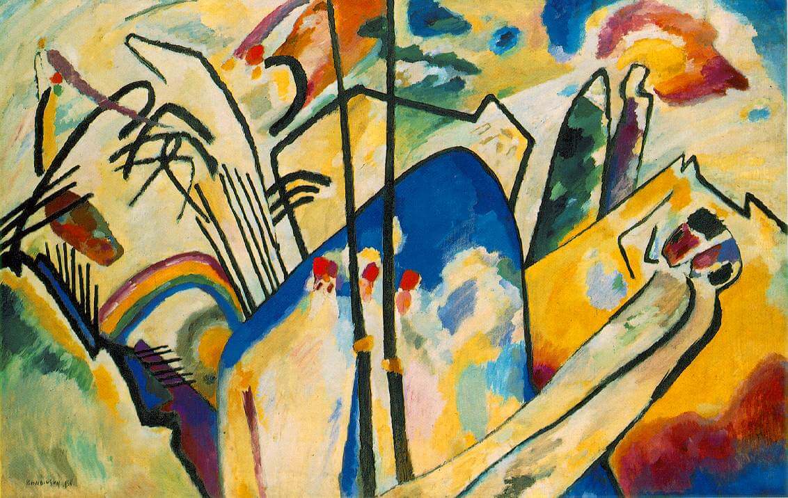 Composicion Iv Kandinsky — Vassily Kandinsky