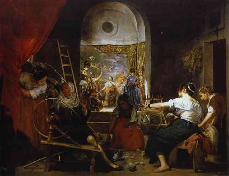 Las Hilanderas, Diego Velázquez