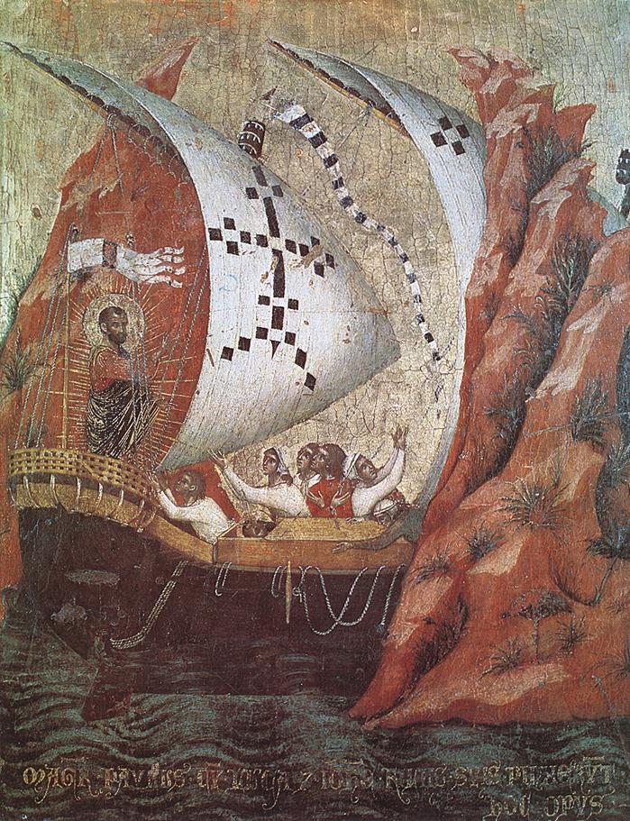 Escena De Life De Santo Mark Veneziano — Veneziano