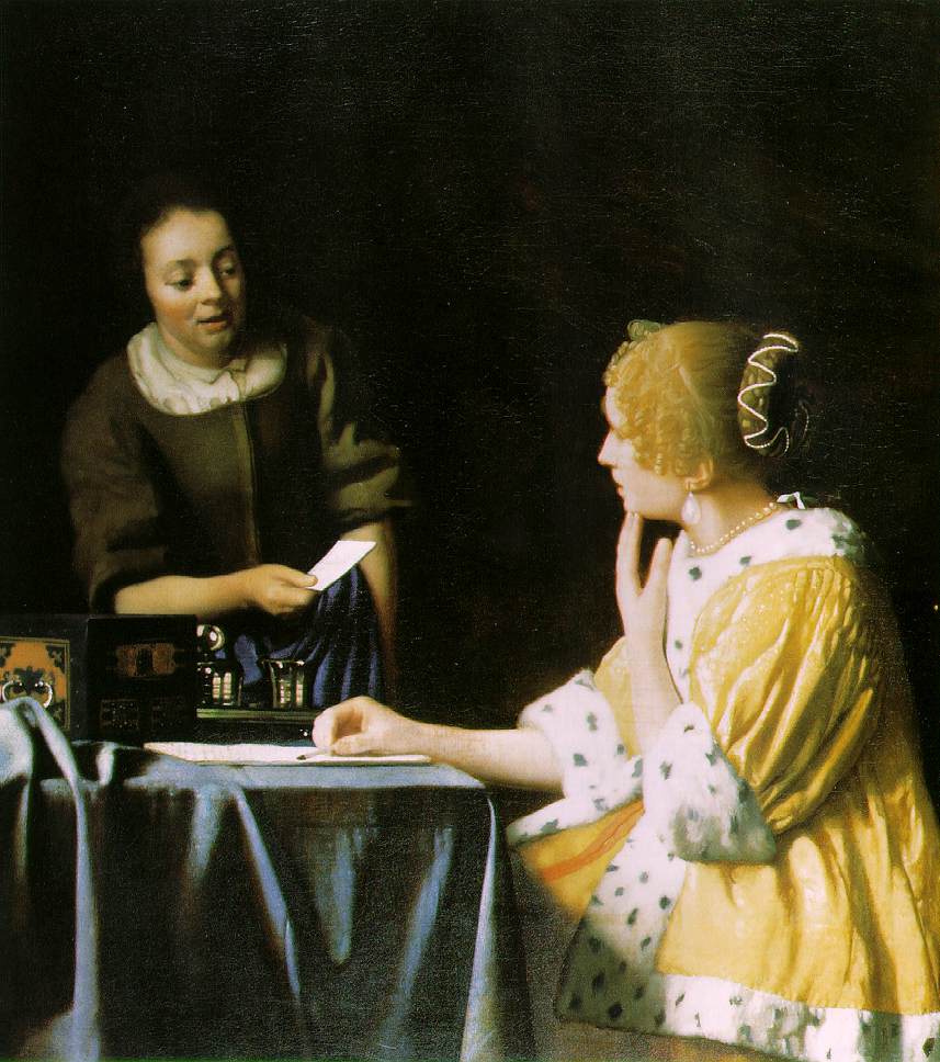 Mistress Y Maid Vermeer — Vermeer