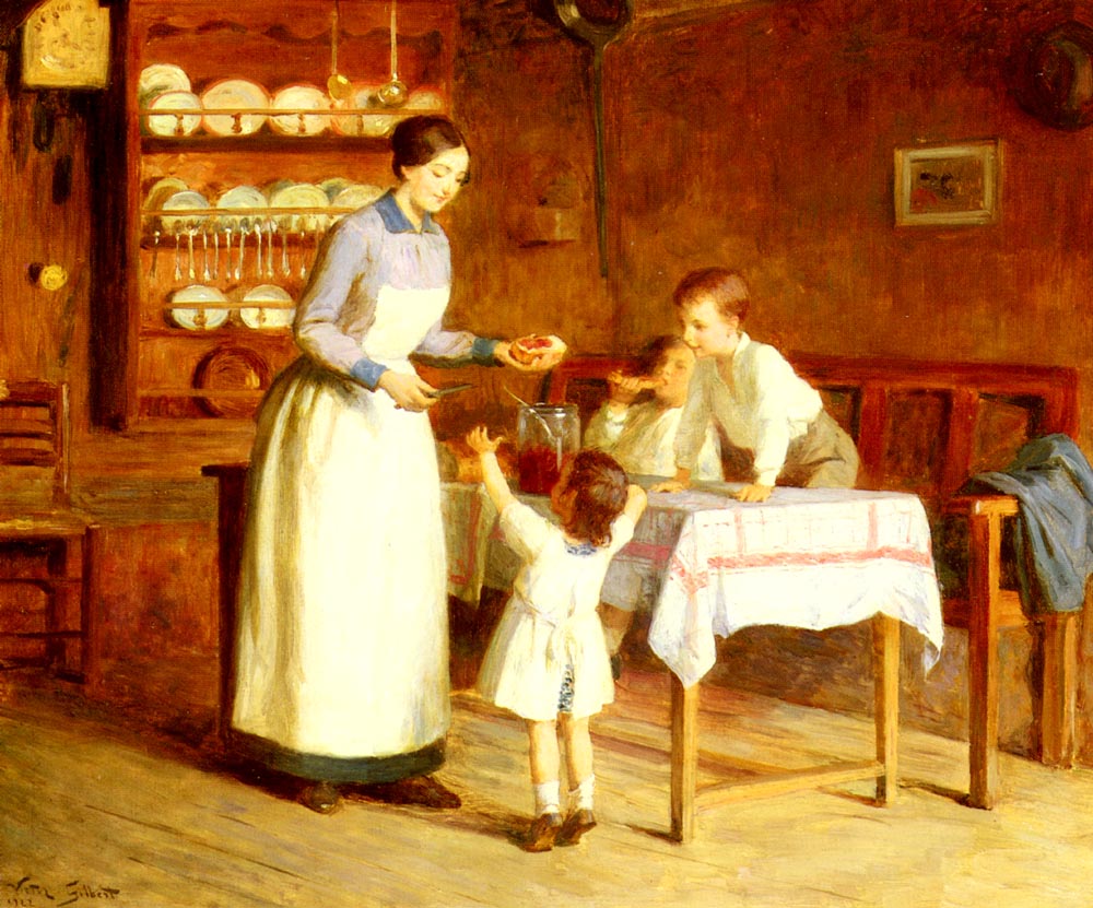 Childrens Taste Gilbert — Victor Gabriel Gilbert