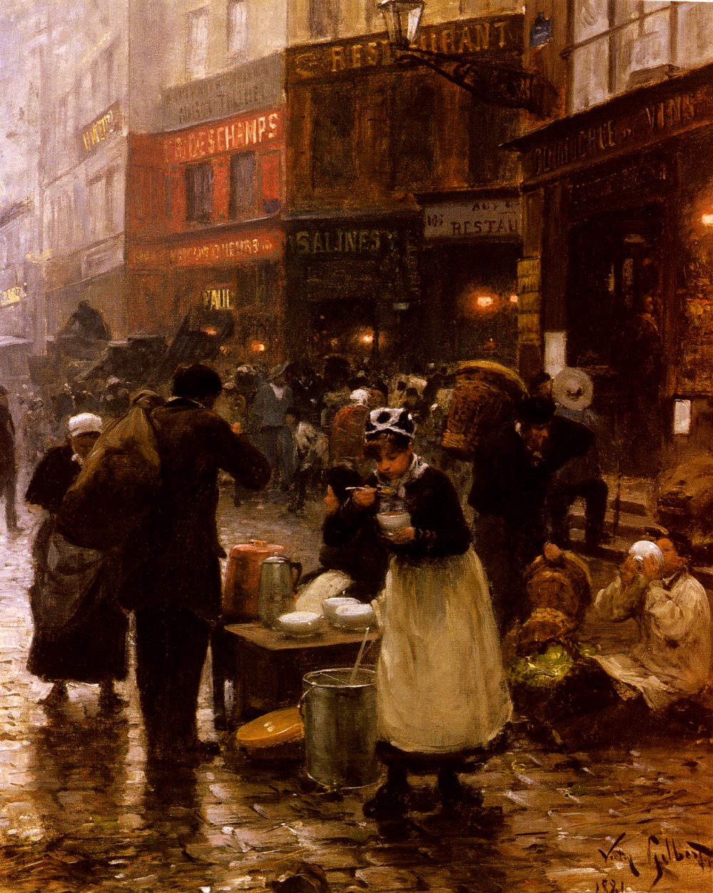 Le Jour De Marche Gilbert — Victor Gabriel Gilbert