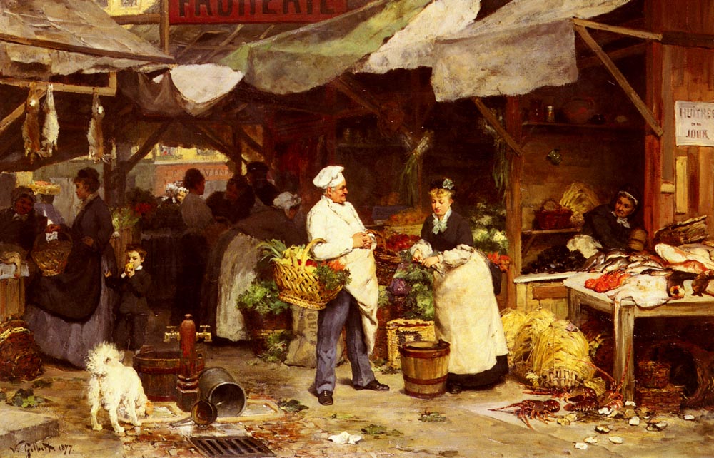 Le Marche De Maubeuge Gilbert — Victor Gabriel Gilbert