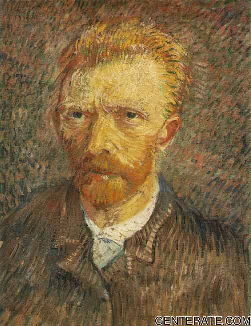 Autorretrato — Vincent Van Gogh — Posimpresionismo