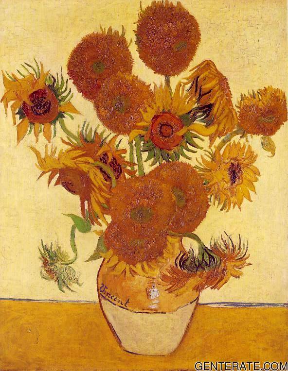 Los Girasoles, Vincent van Gogh